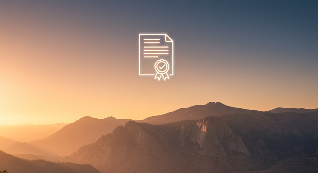 Platform: attestation PDFs and CI quality gates